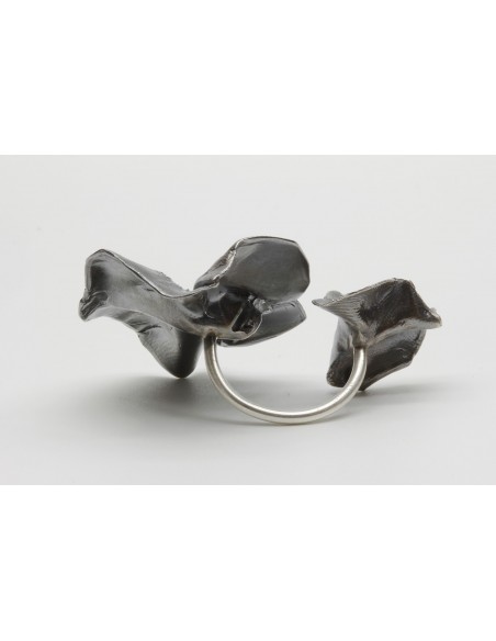 Anillo doble - Envejecido